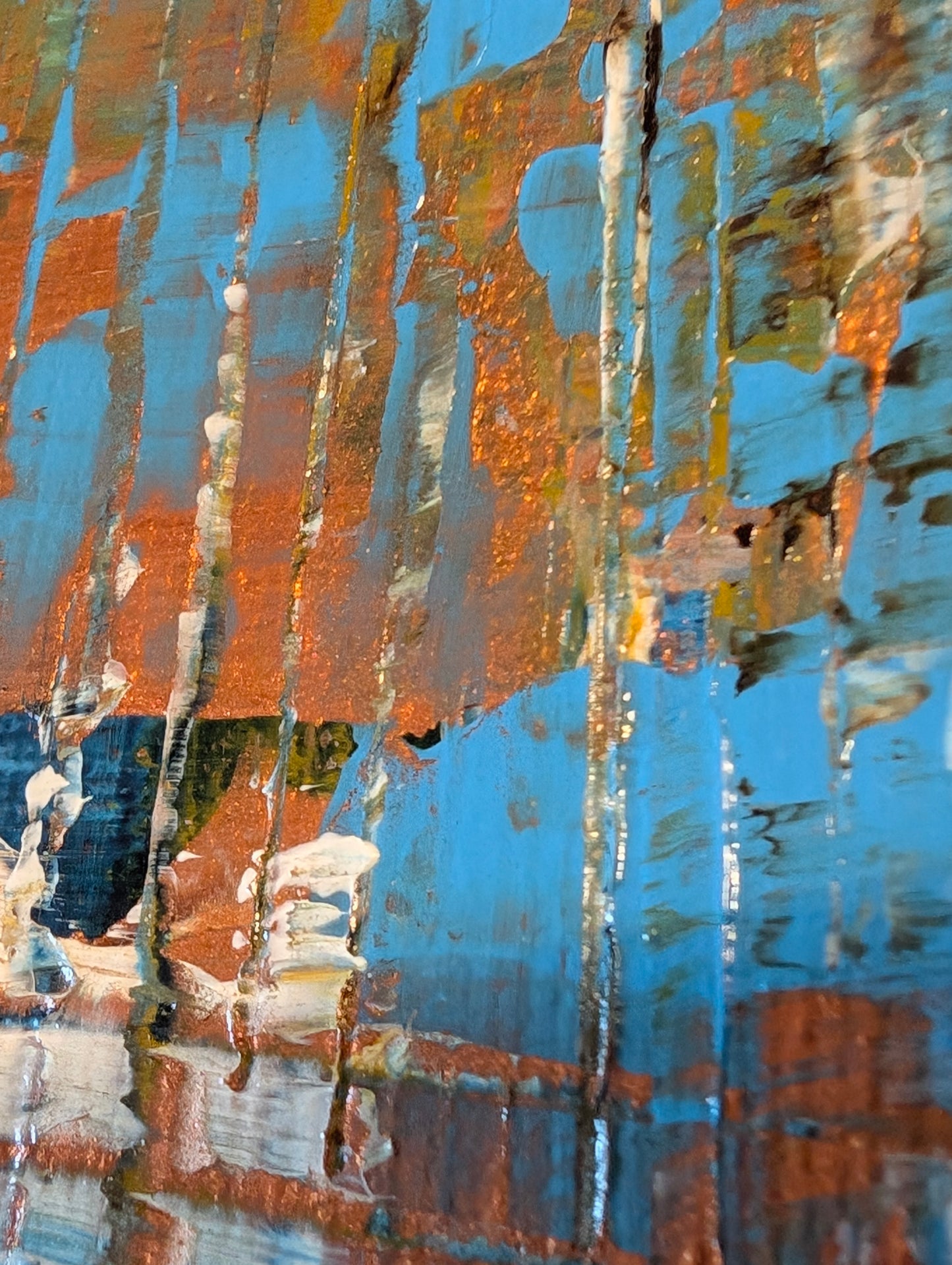 Blue Copper Gold