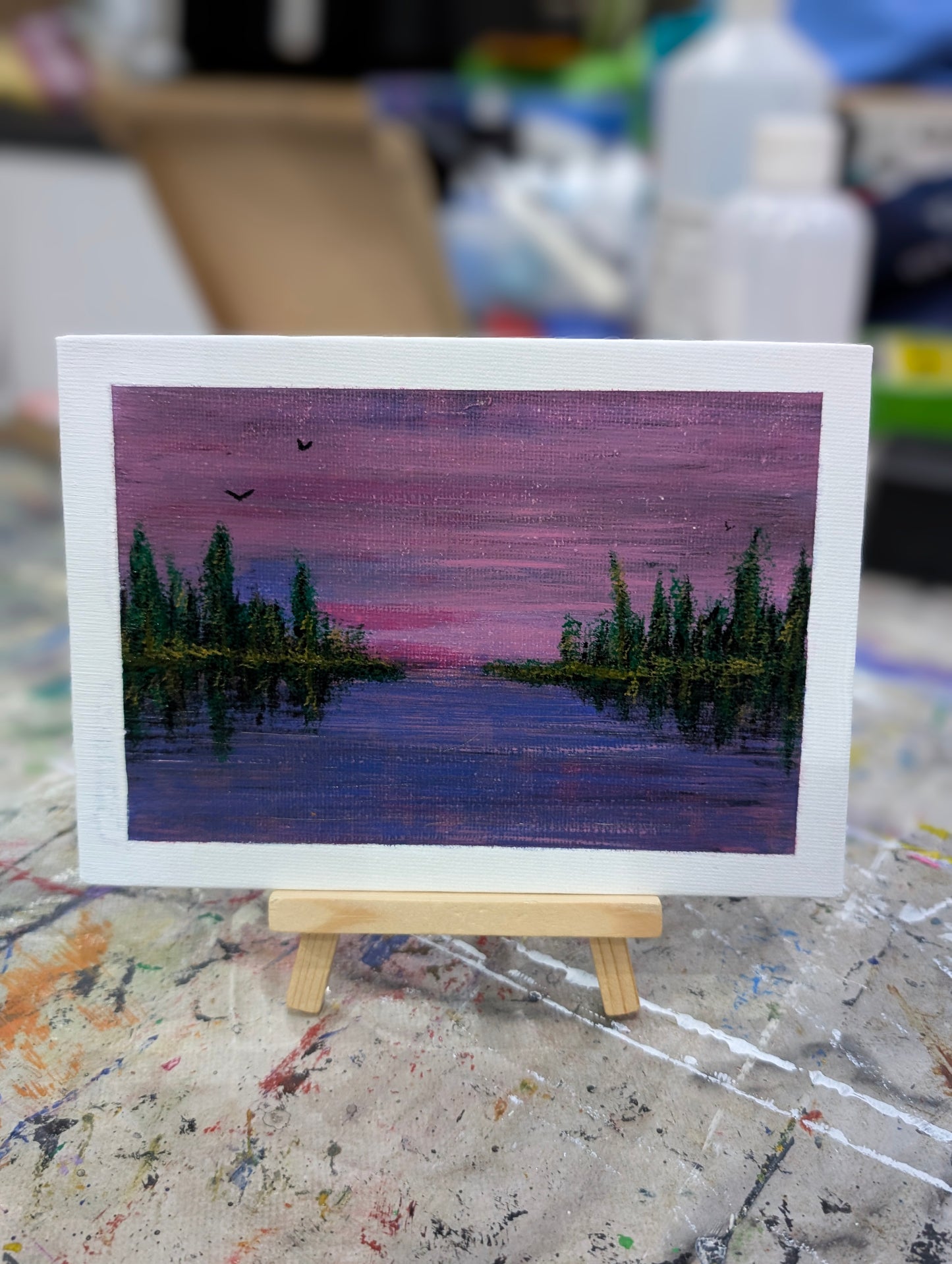 The Lake at Twilight... No2 ⛔SOLD⛔