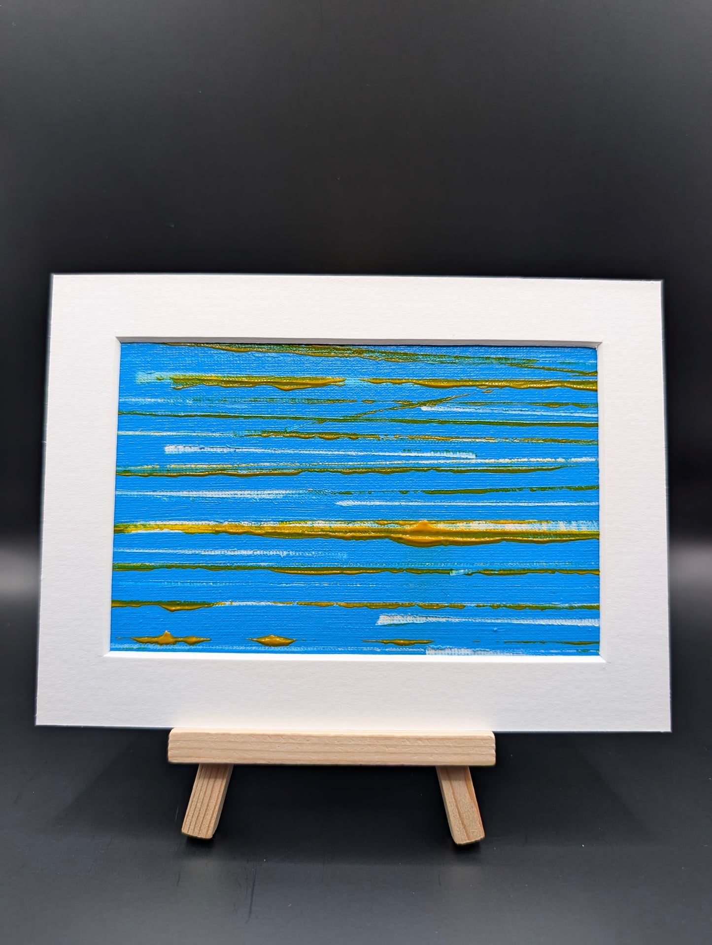 Blue Curacao with lemonade