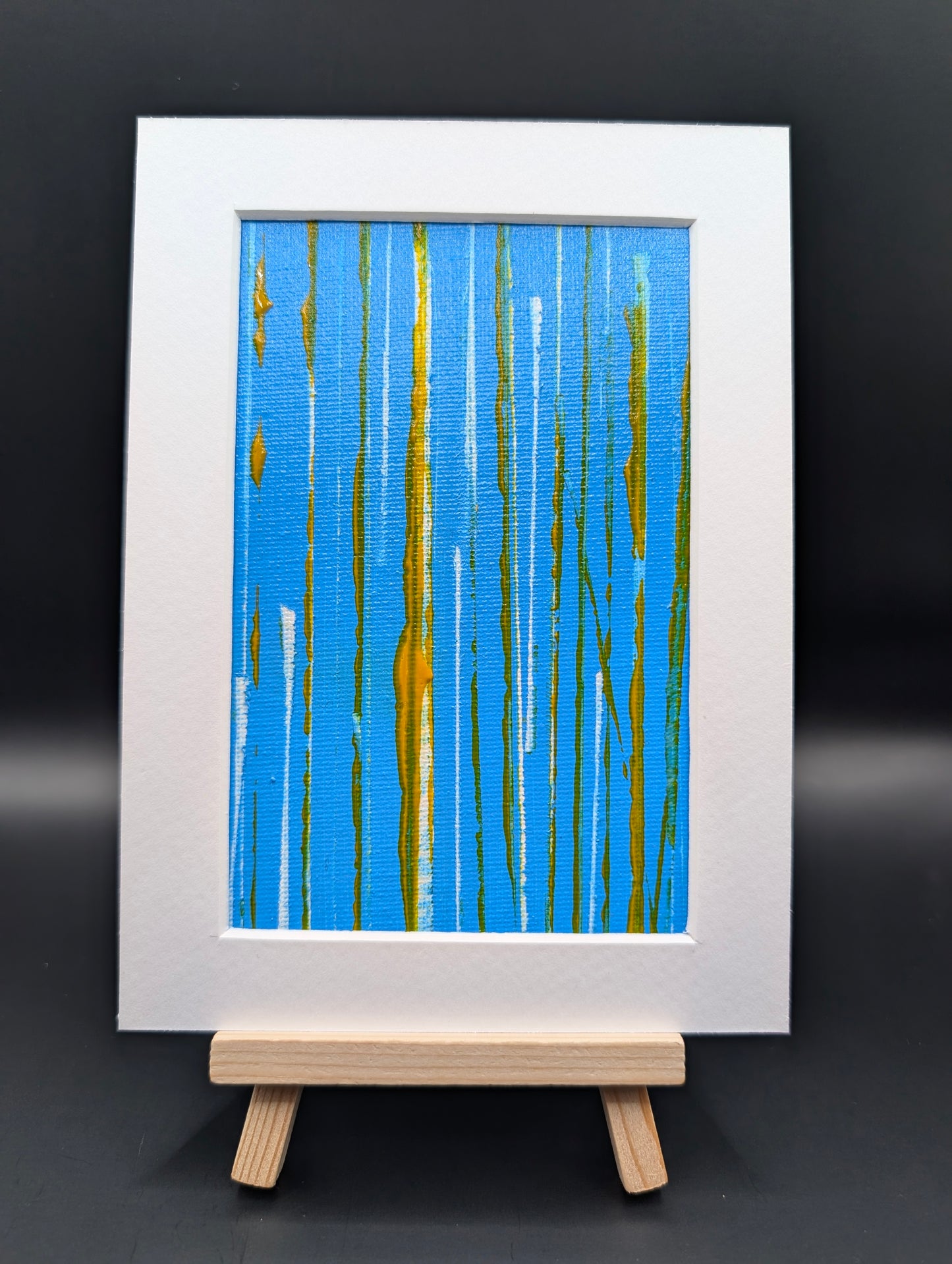 Blue Curacao with lemonade