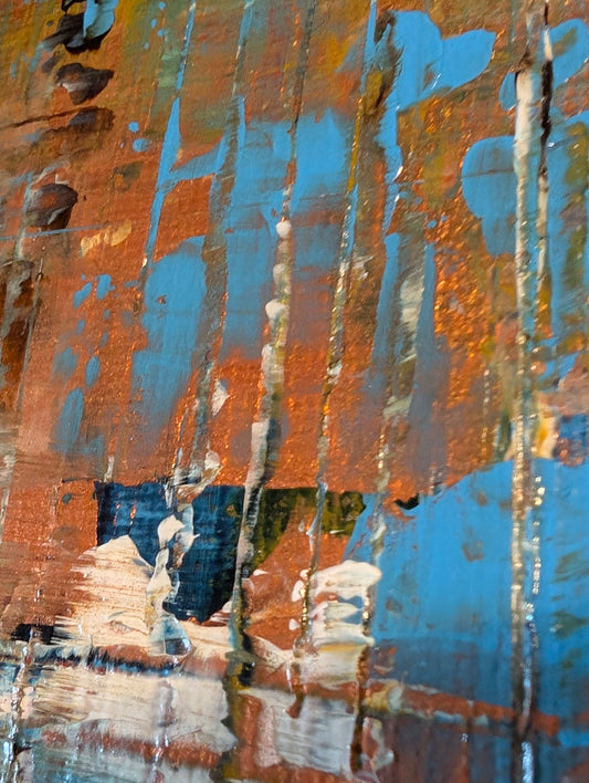 Blue Copper Gold