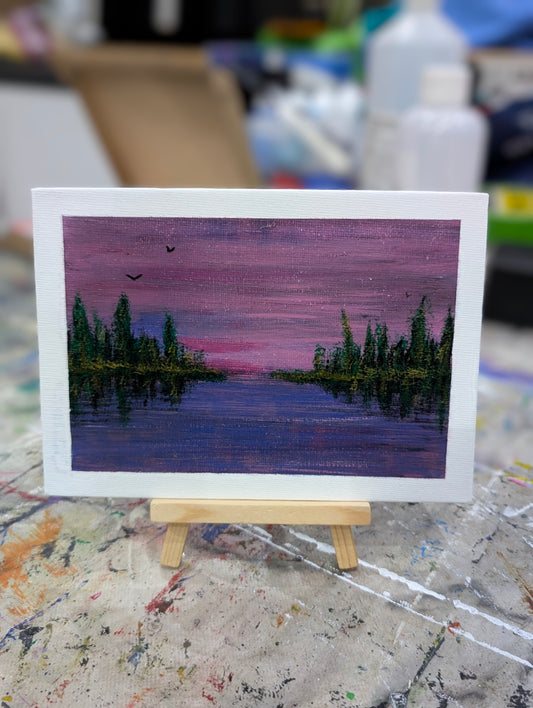 The Lake at Twilight... No2 ⛔SOLD⛔