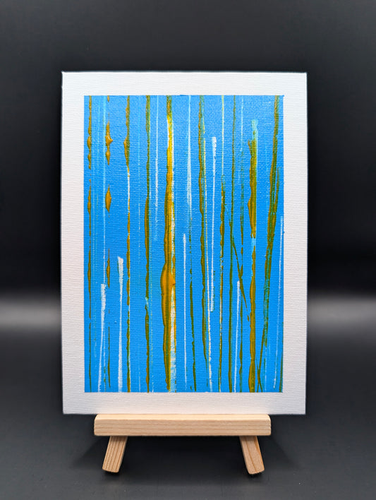 Blue Curacao with lemonade